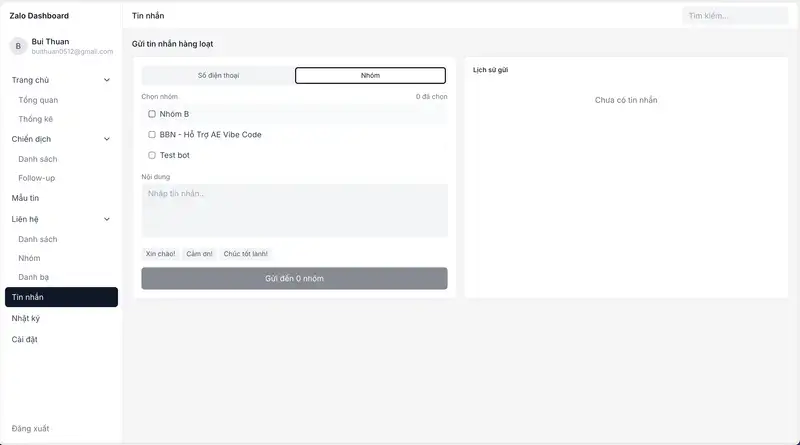Phần mềm Zalo Marketing - Hình 4
